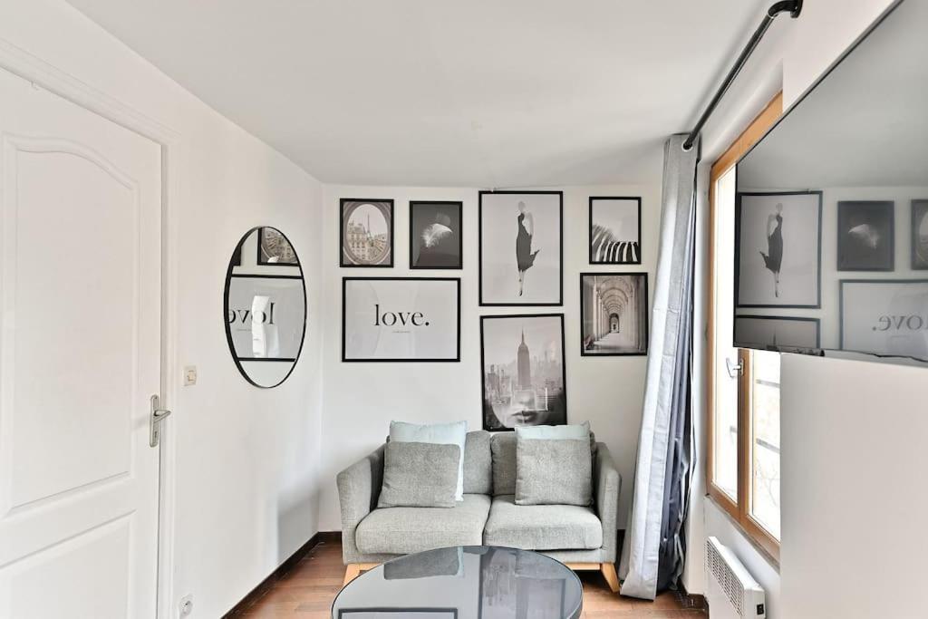 Appartement Paisible Et Central Rivoli Париж Екстериор снимка